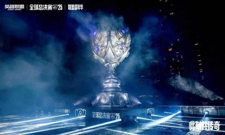 英雄联盟 WORLDS 全球总决赛 — 航拍画面